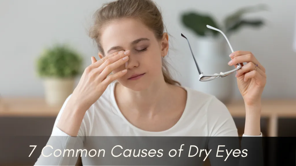 Common causes of dry eyes